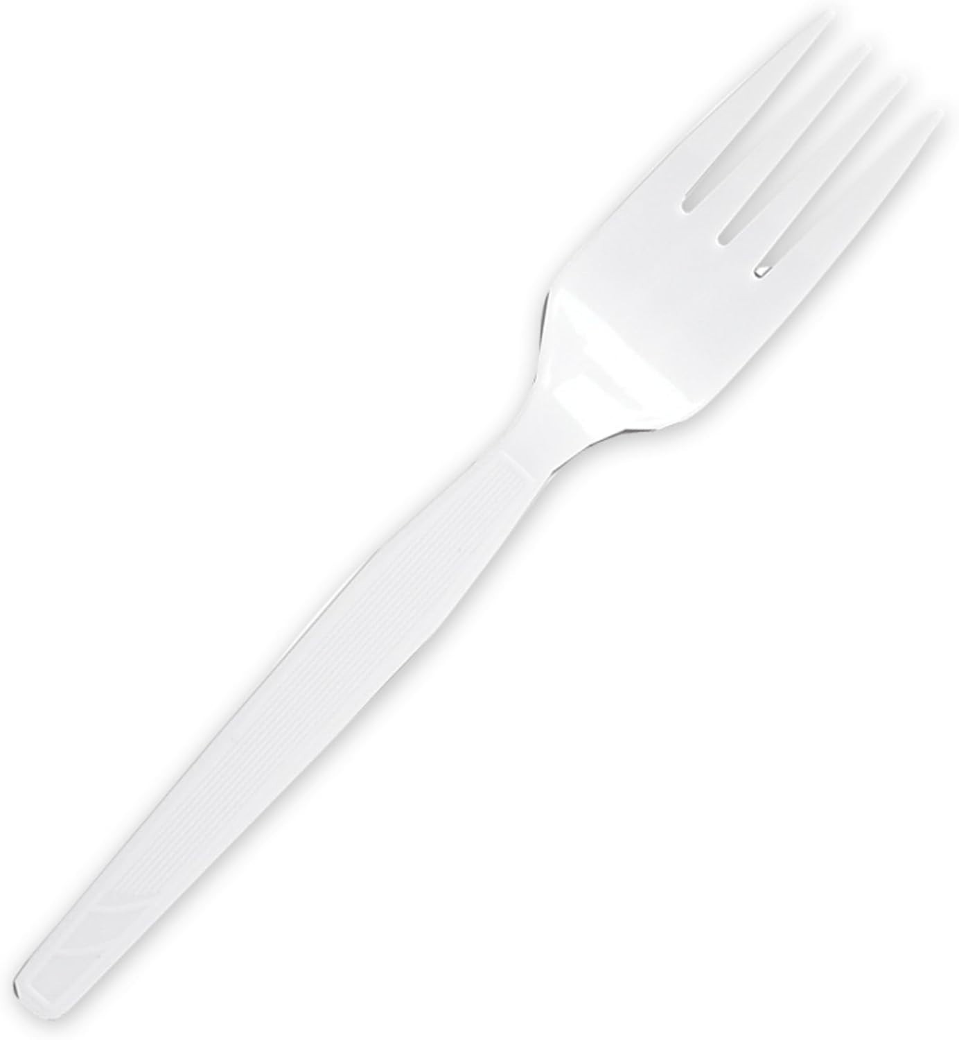 100 Heavyweight Disposable Plastic Forks – Rigid & Flexible for Any Occasion