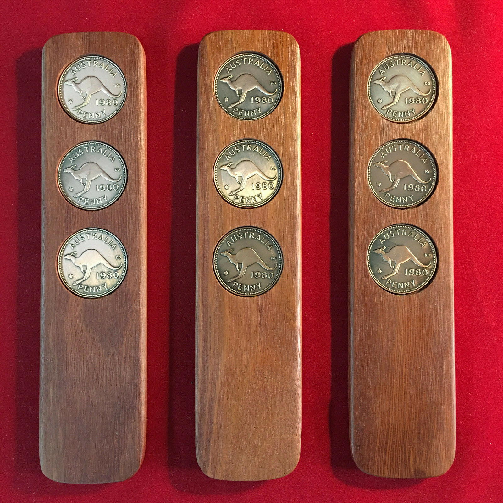 40th Birthday Present – 1986 Australian Penny 2UP Game – ANZAC Day Two-Up