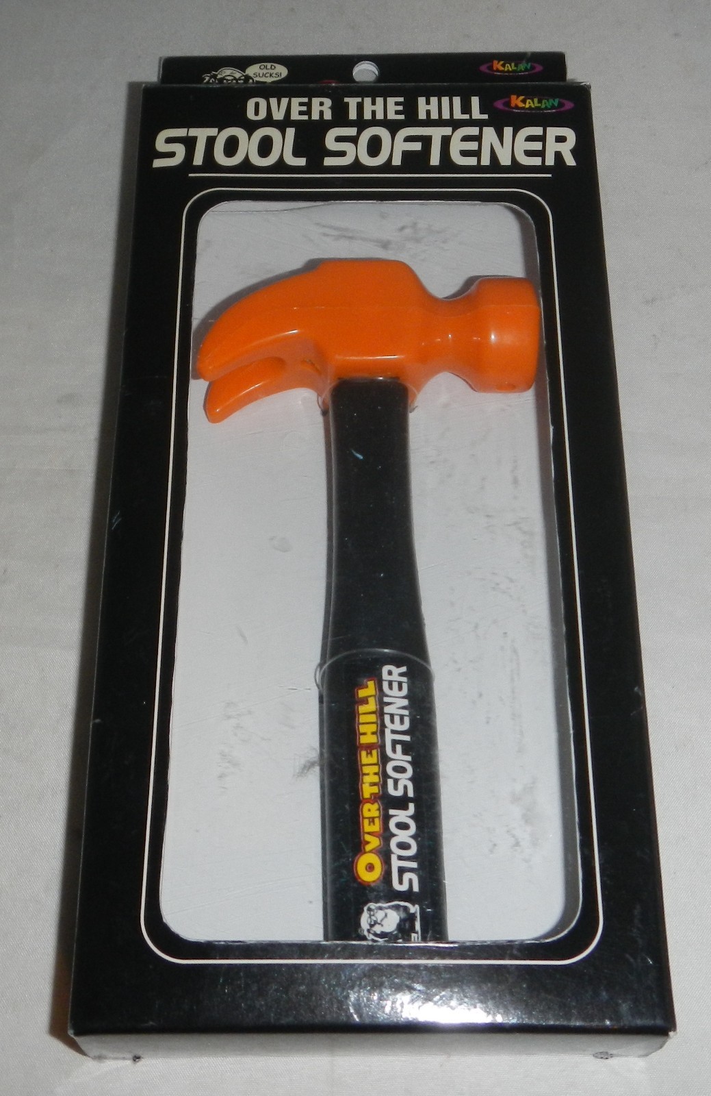 Gag Gift Over The Hill Stool Softener Toy Hammer 40th 50th Birthday Present