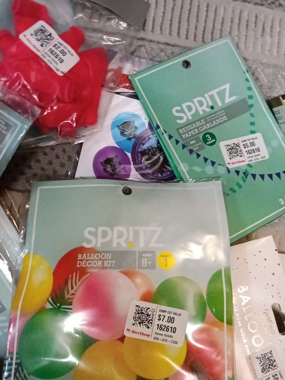 Huge Lot Of Party Supplies Huge Lot Overstock