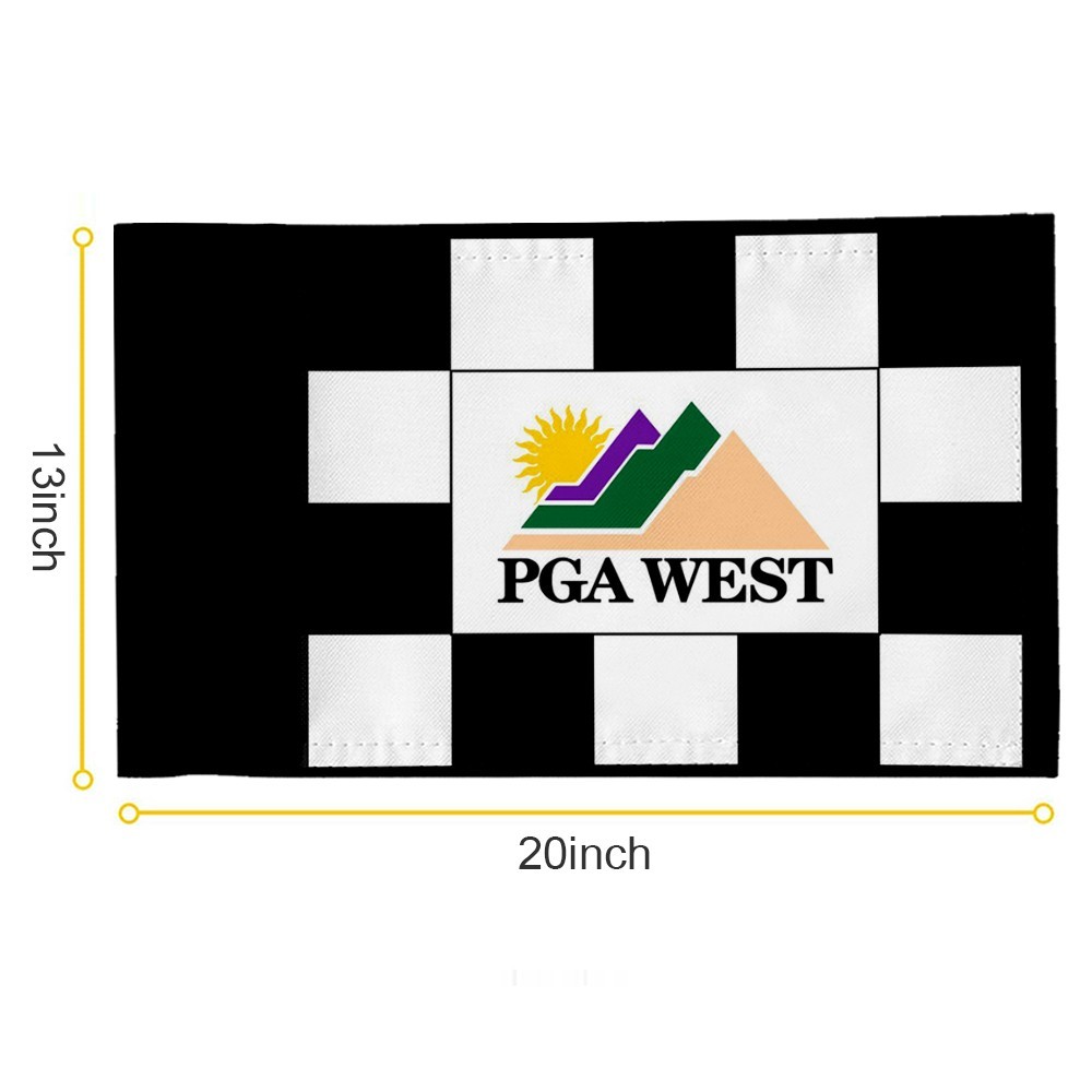 PGA WEST GOLF COURSE LPGA PGA TOUR Golf Pin Regulation Tube Flag 13x20Inch