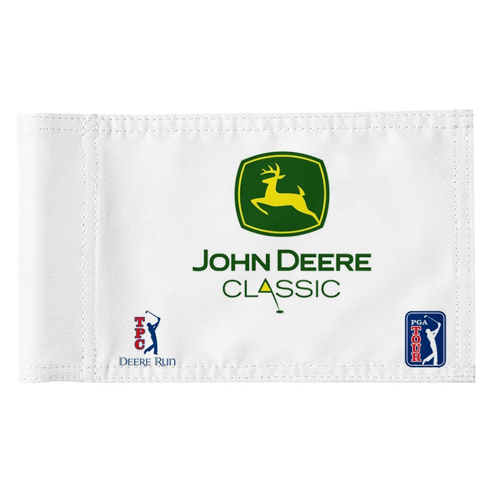 PGA TOUR TPC DEERE RUN JOHN DEERE CLASSIC Golf Regulation Tube Flag 13x20Inch