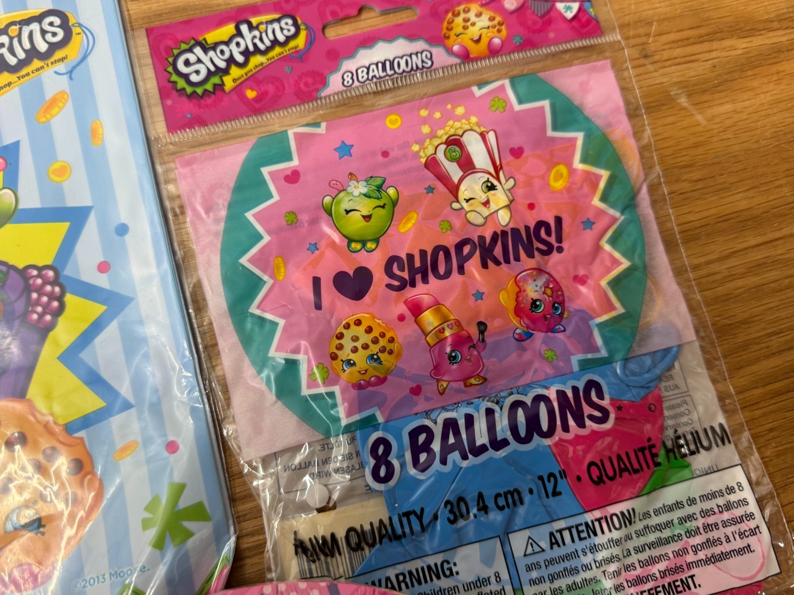 HUGE Shopkins Birthday Party Supplies Decoration Lot Plates Banner Invitations!