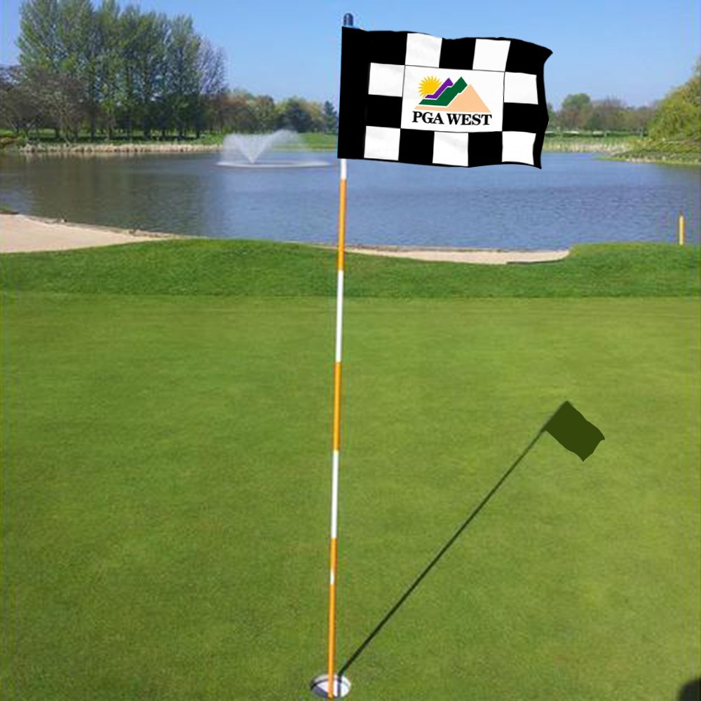 PGA WEST GOLF COURSE LPGA PGA TOUR Golf Pin Regulation Tube Flag 13x20Inch