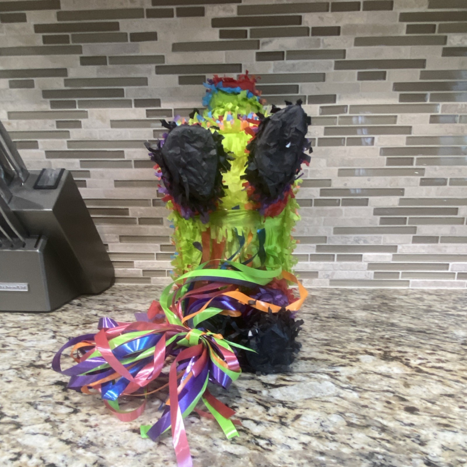 Multicolor Donkey Piñata Animal Theme Party Decoration 2020-Now Rainbow Colorful