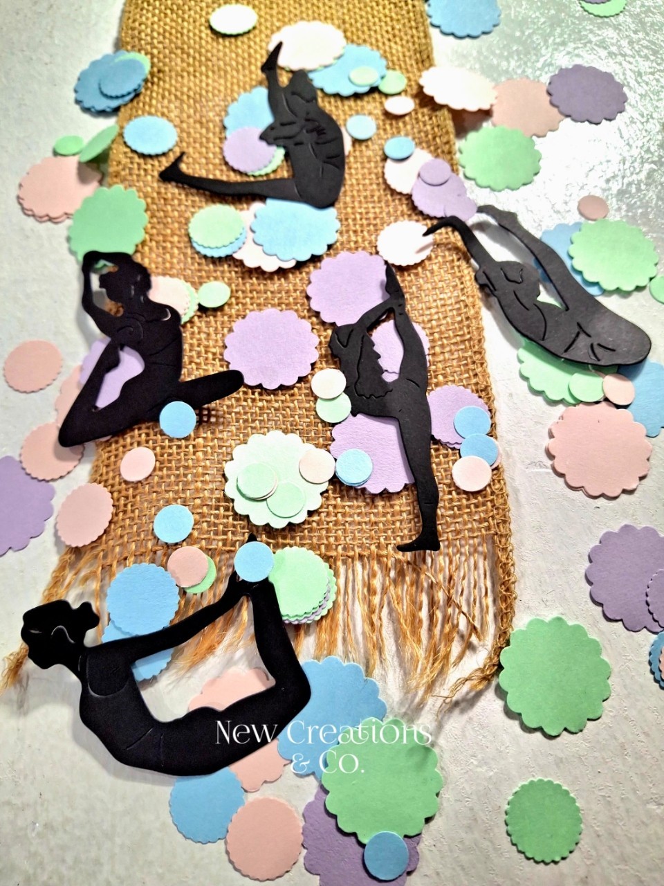 Yoga Confetti 150 Count Party Decorations Birthday Party Supplies