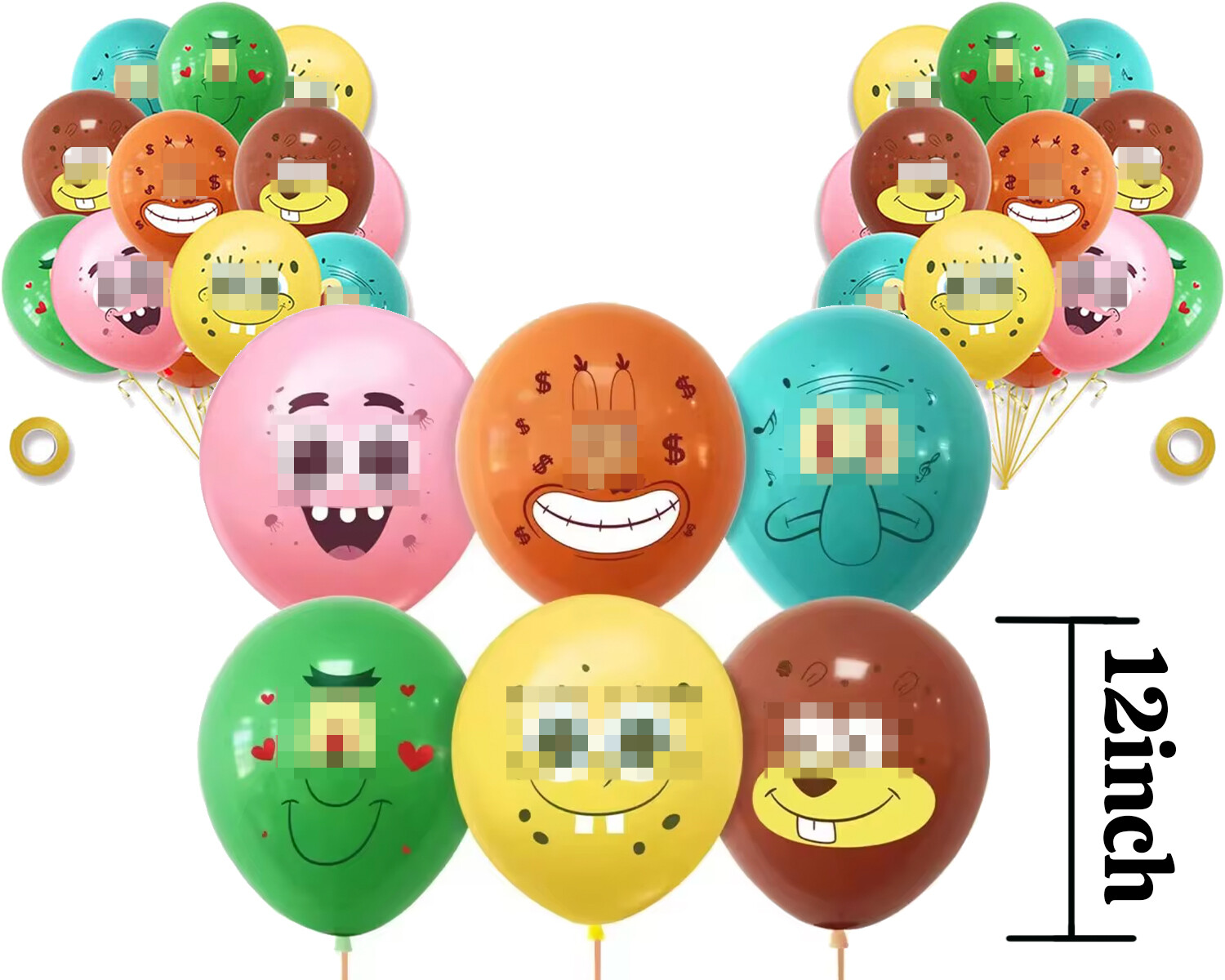SPONGEBOB balloon birthday party supplies favor centerpiece decoration event