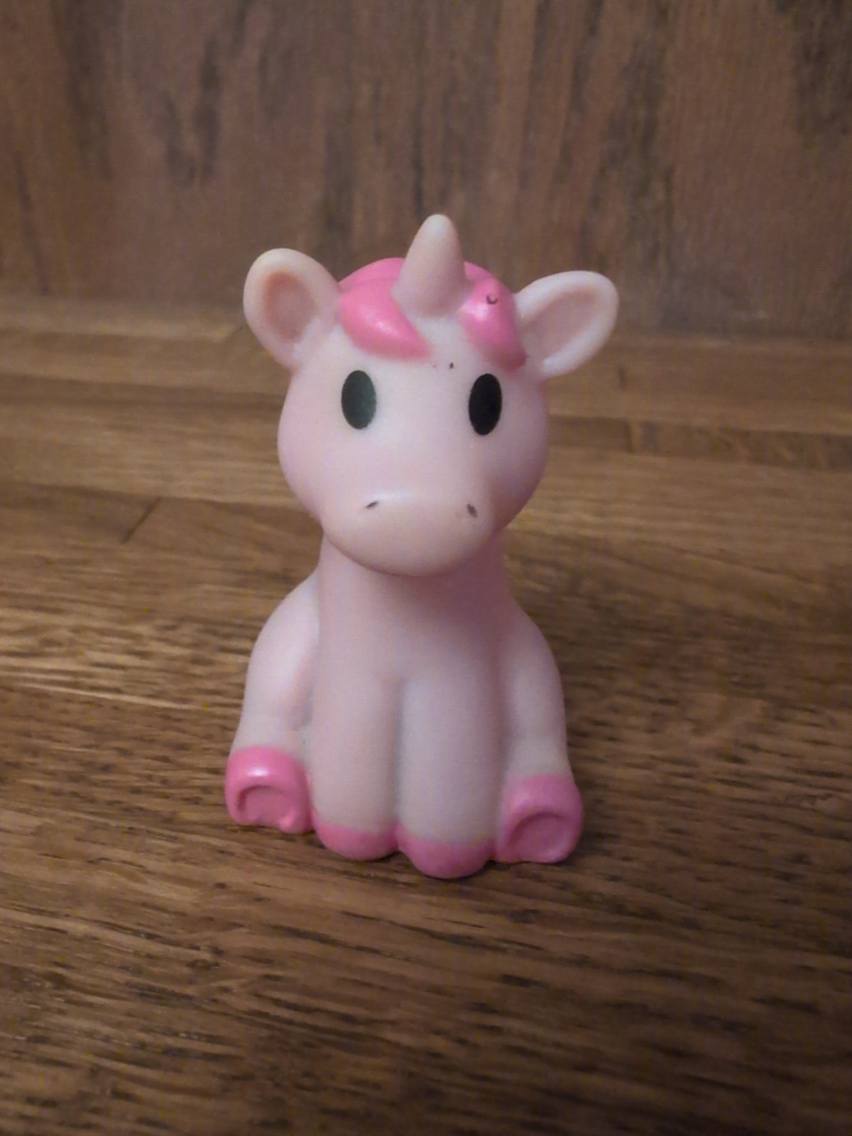 Colorful Rubber Unicorn Figures Toys Lot of 3 Pink Purple Blue Oriental Trading