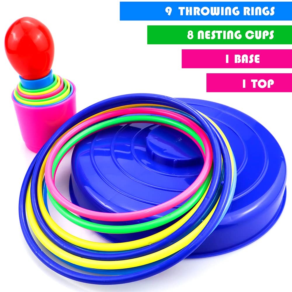 Toss Game, Games Set, Outdoor Games, for Kids Birthday Party Indoor Supplies,…