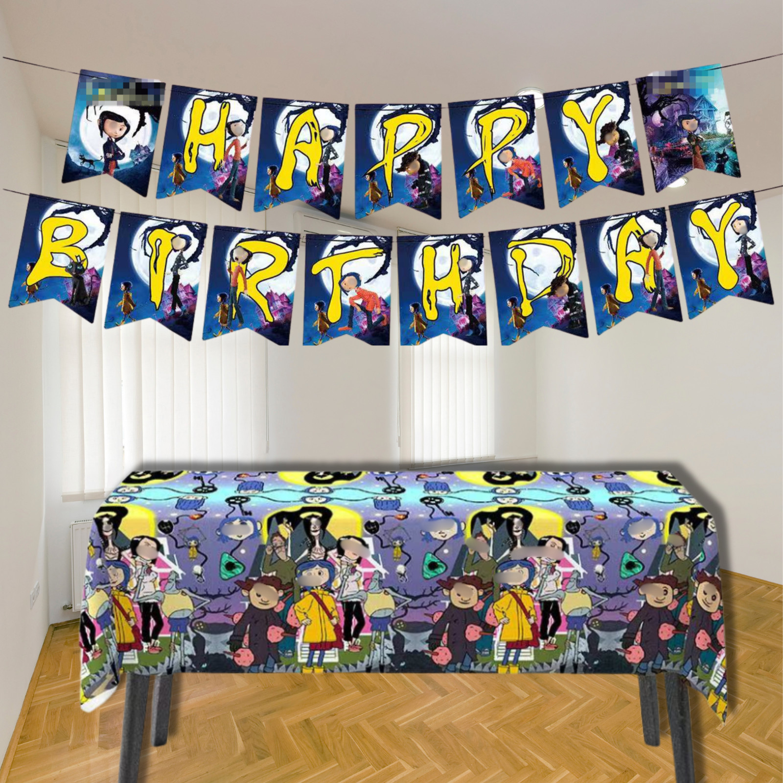 CORALINE birthday party supplies favor centerpiece decoration event theme