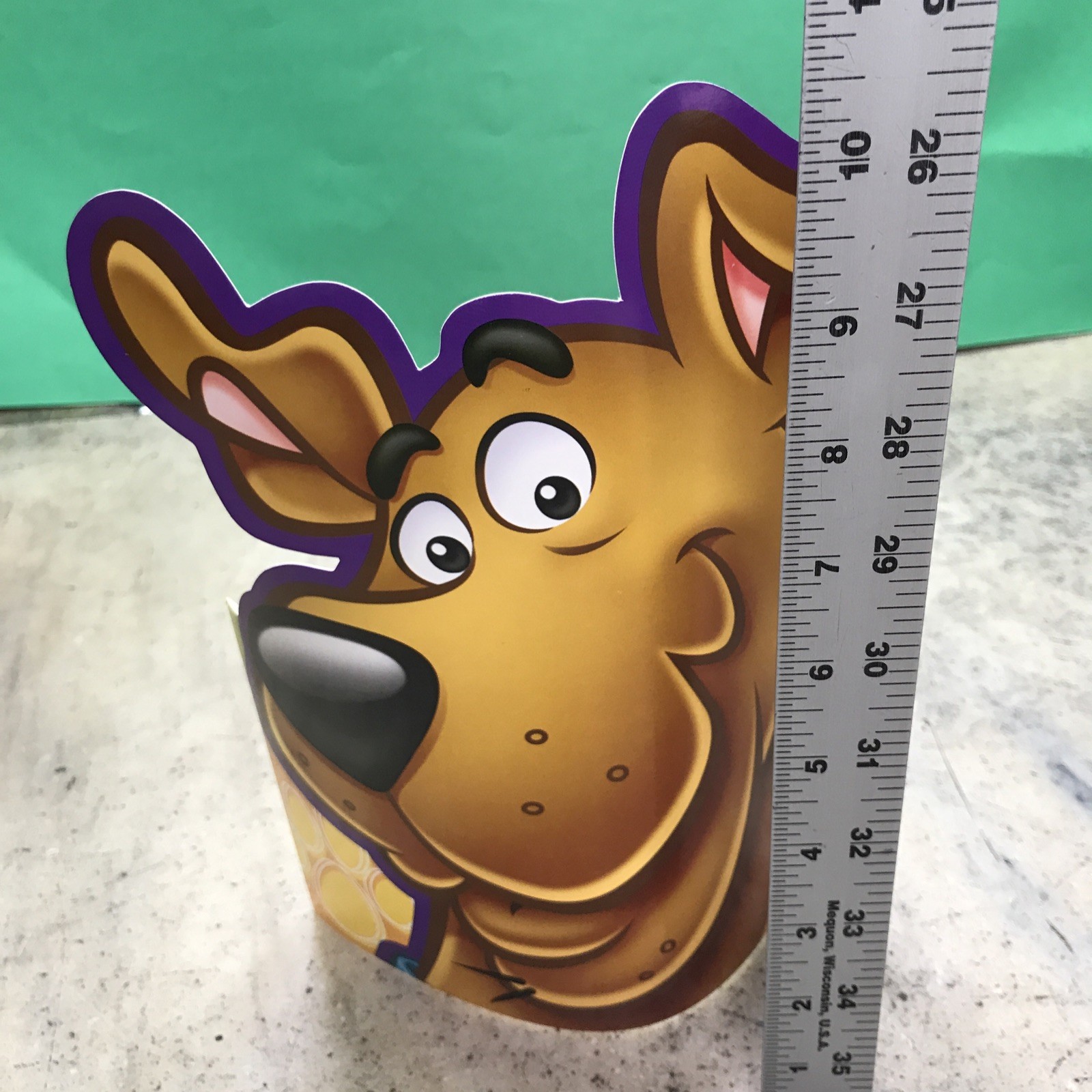 Vintage Scooby Doo Birthday Party Table Centerpiece Decor Halloween Party Stande