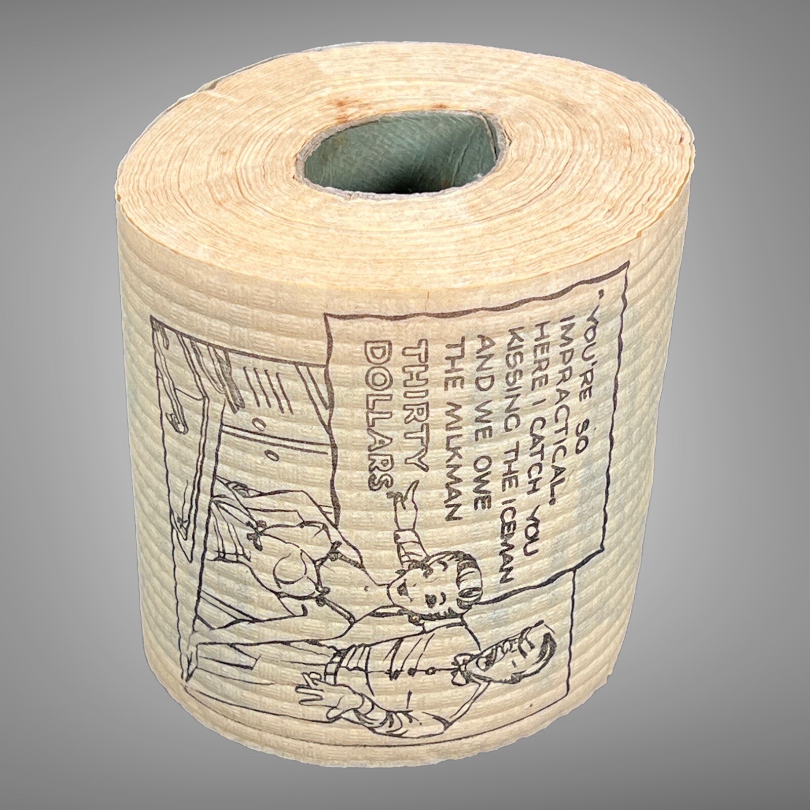 Vintage Sexist Adult Humor Toilet Paper Gag Gift Funny