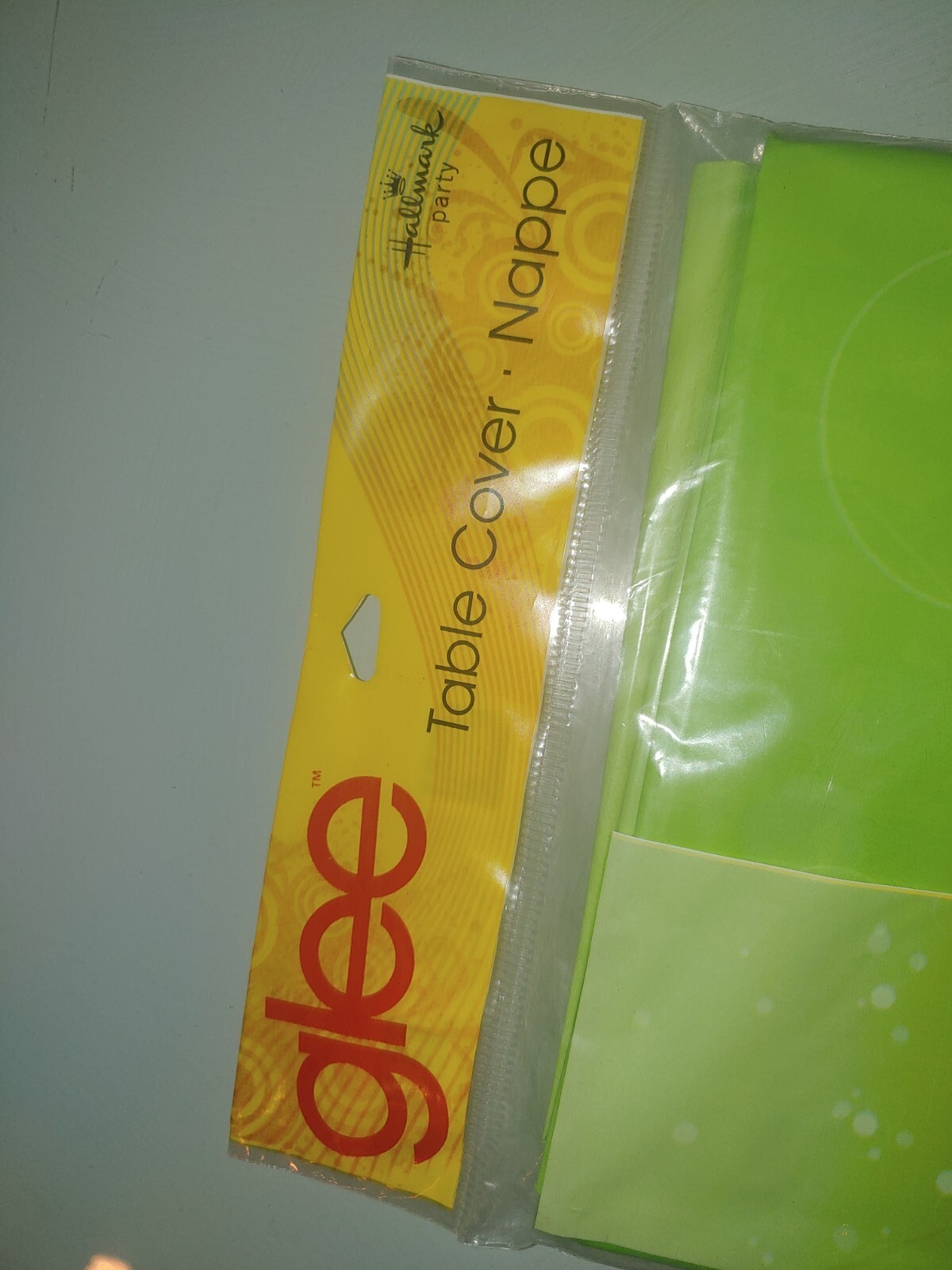 NEW Glee TV Show Table Cloth Cover 54″ X 102″ Party Decor Hallmark UNOPENED