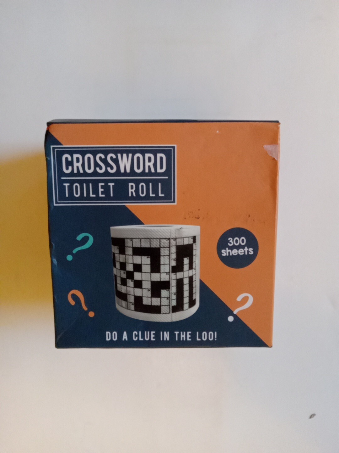 Crossword Toilet Paper/novelty Gage