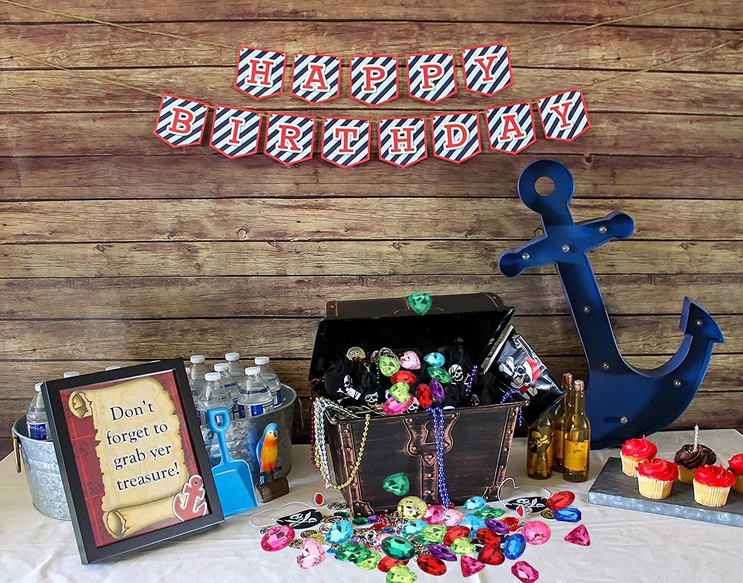 RICHNESS Pirate Treasure Jewels Jumbo Bling Diamonds Multi-Colored multi
