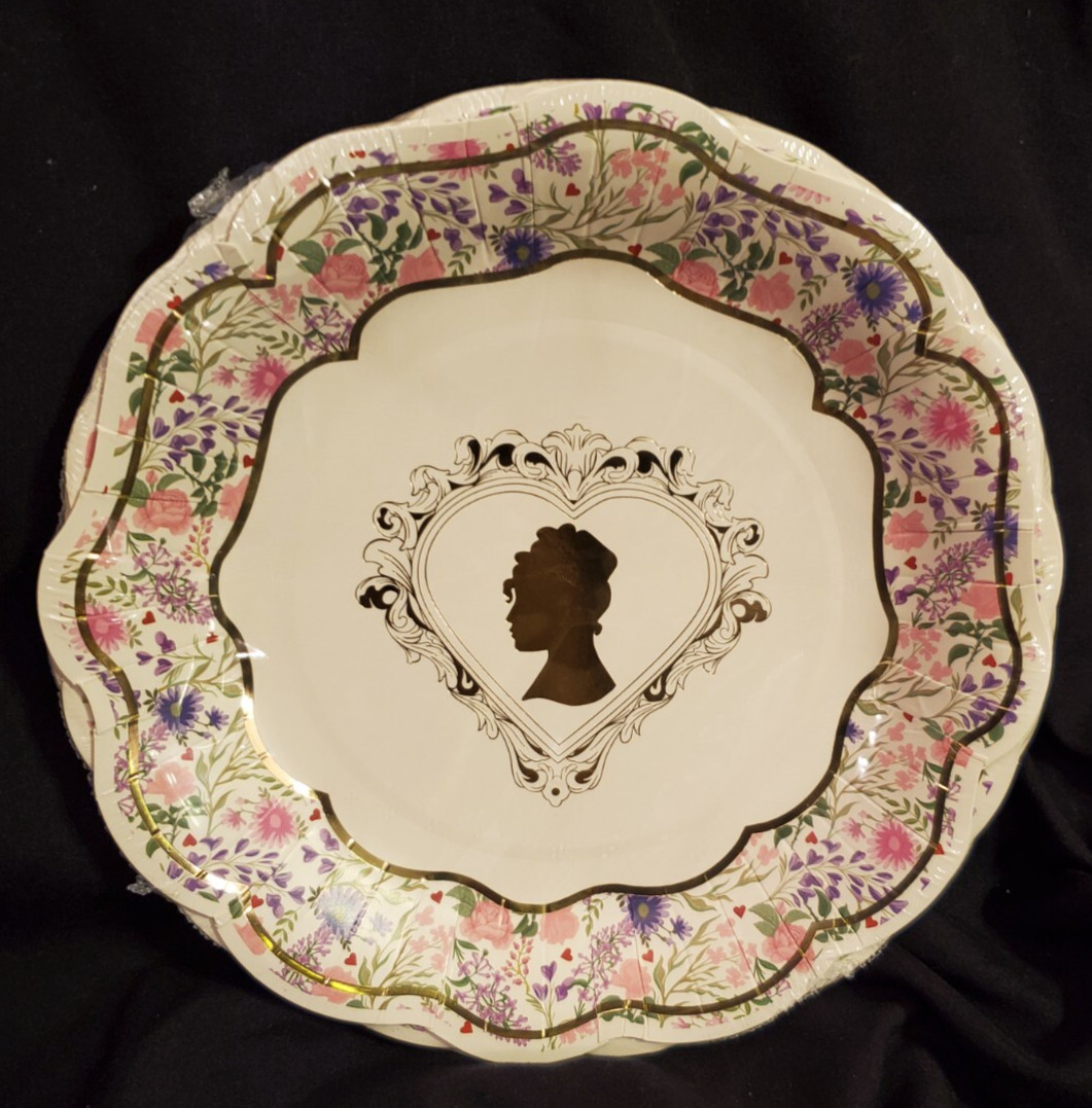 Bridgerton Dinner Plate Multi-Color – 8 Count