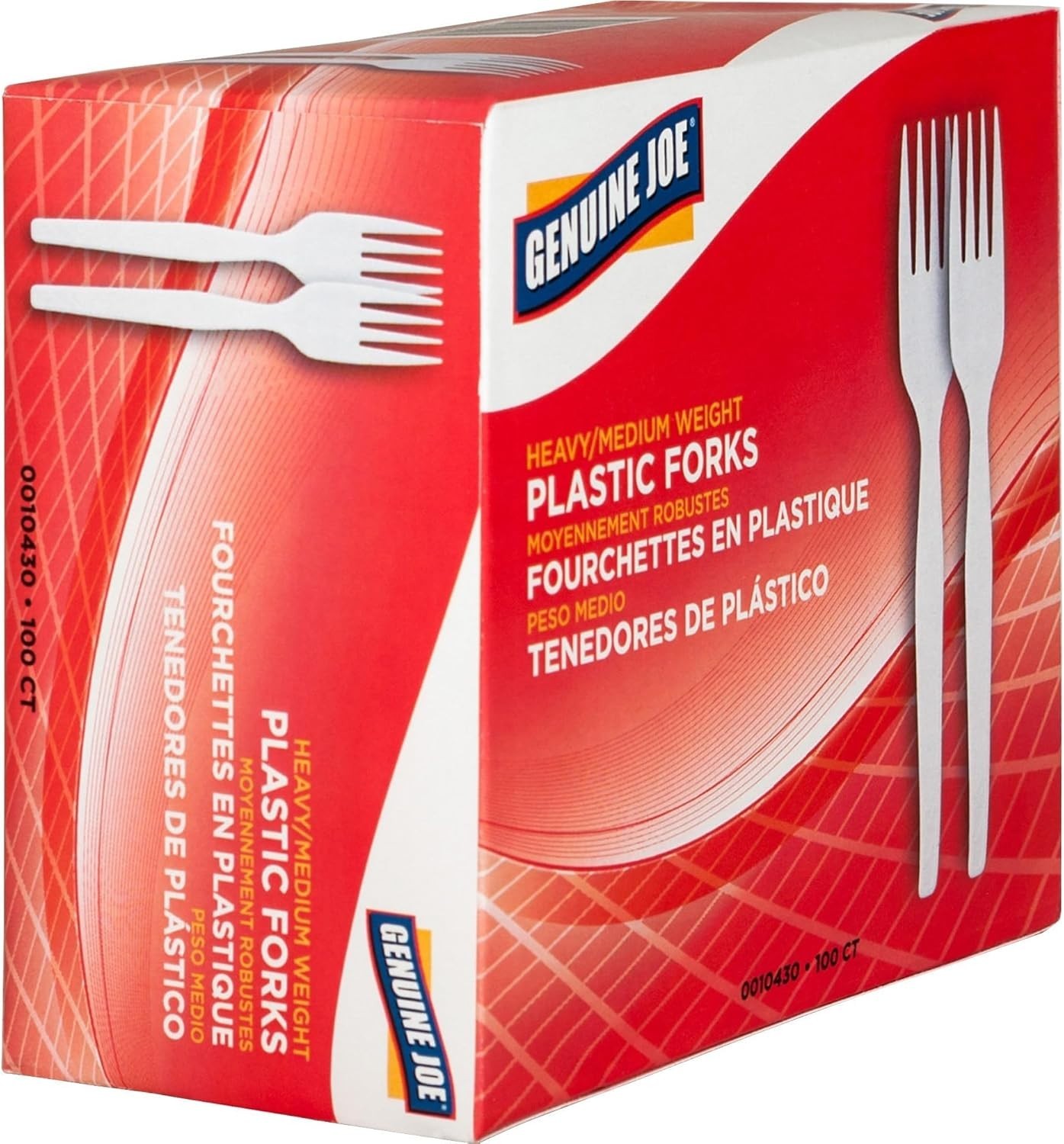 100 Heavyweight Disposable Plastic Forks – Rigid & Flexible for Any Occasion