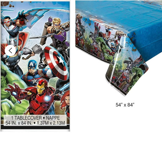 Marvel Avengers Superhero Party Supply Bundle-10 guests