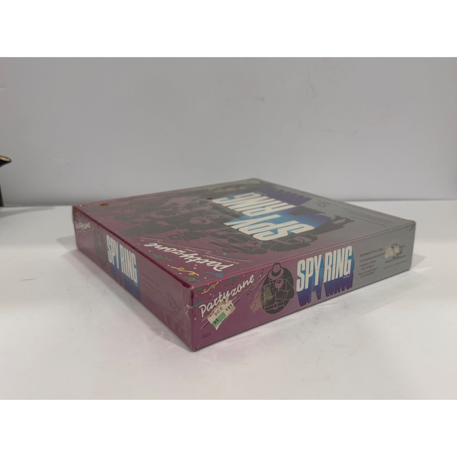 Party Zone Spy Ring Scenario Game for Adults Ages 8 and Up NIB
