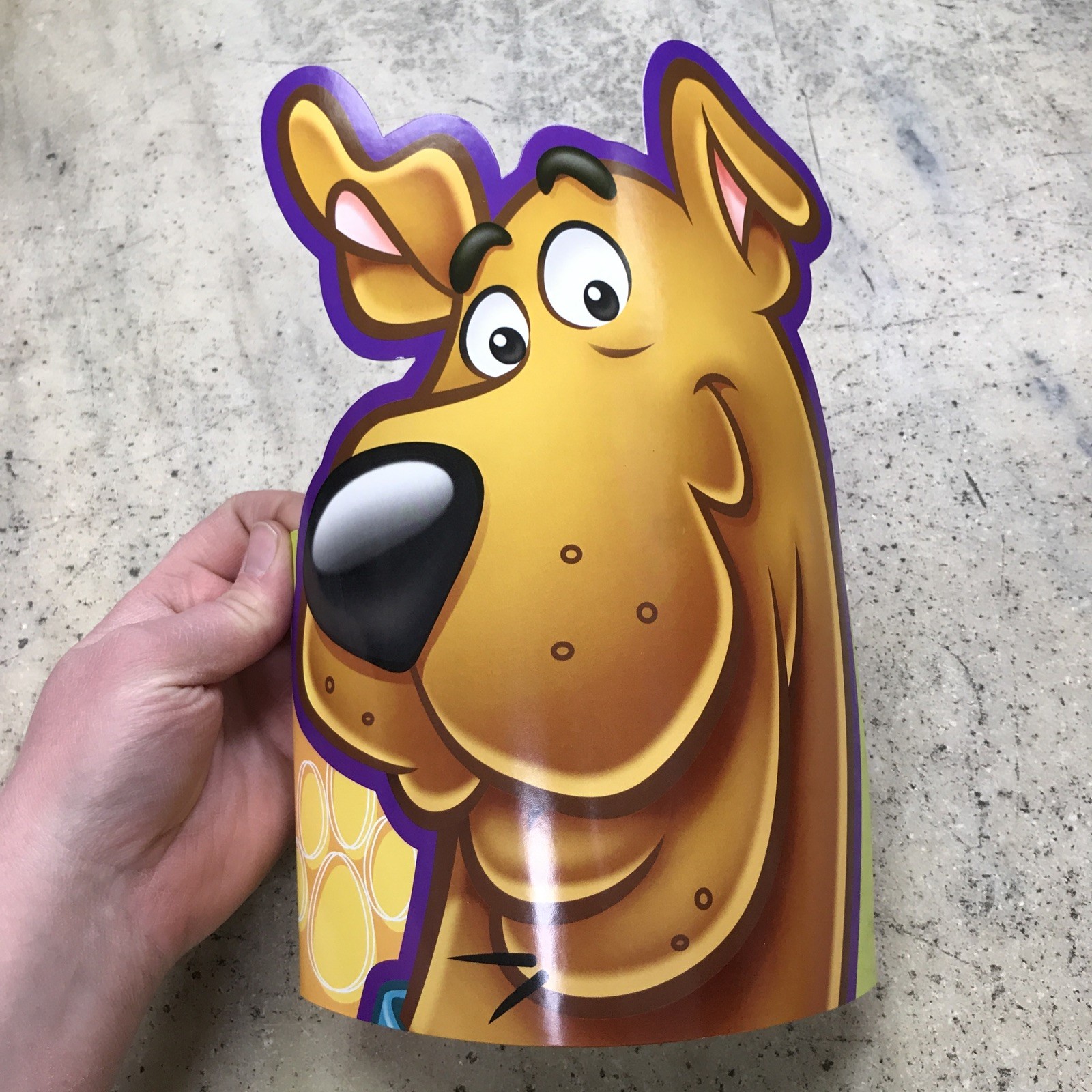 Vintage Scooby Doo Birthday Party Table Centerpiece Decor Halloween Party Stande