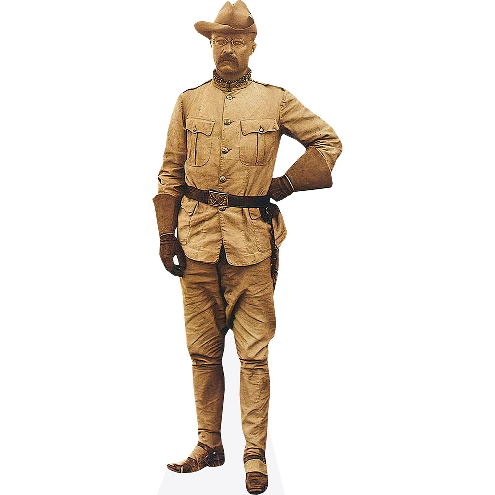 Theodore Roosevelt (Gloves) Life Size Cutout
