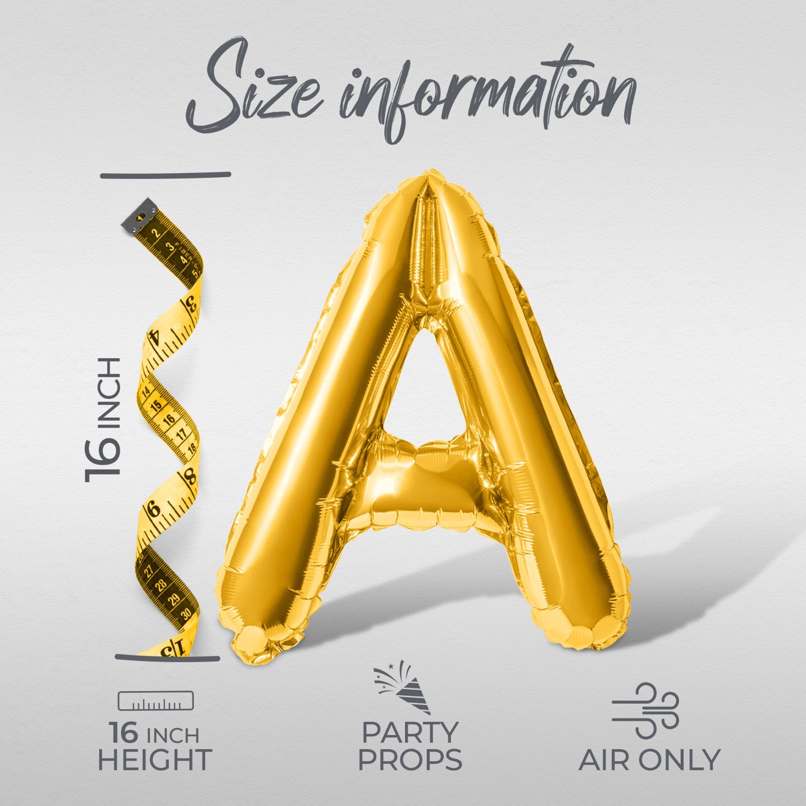 13 YEAR ANNIVERSARY Letter Balloon Banner – 13th Anniversary Party Decorations