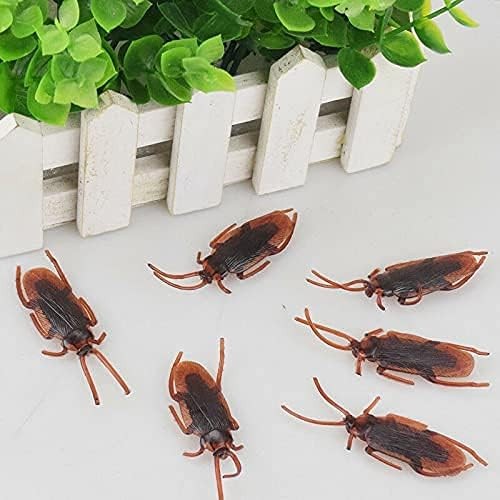 Prank Fake Roaches, Favorite Trick Joke Toys Look Real, Scary Insects Realistic