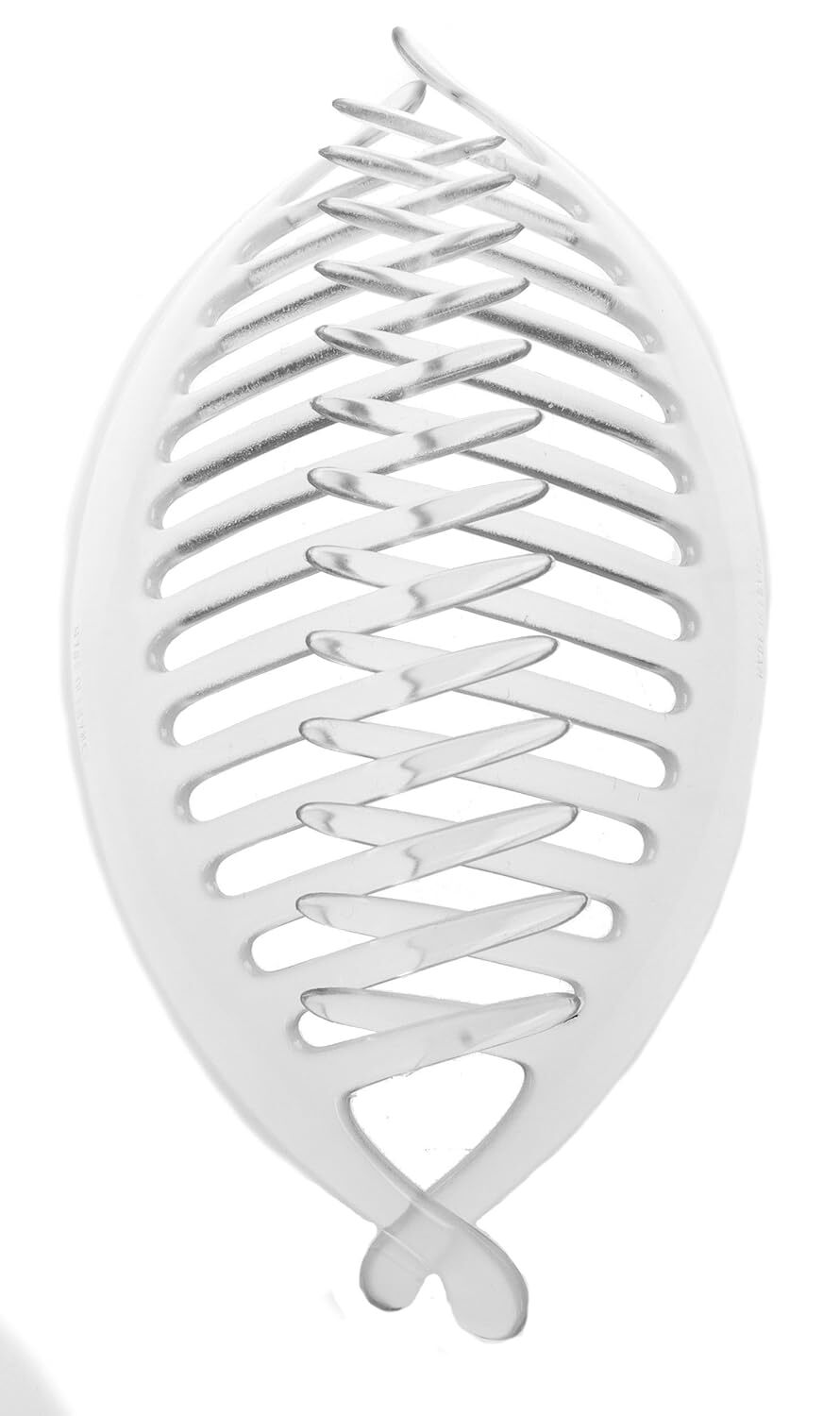 France Luxe Belle Larger Interlocking Comb, Clear, Set of 2 – One Size, Clear