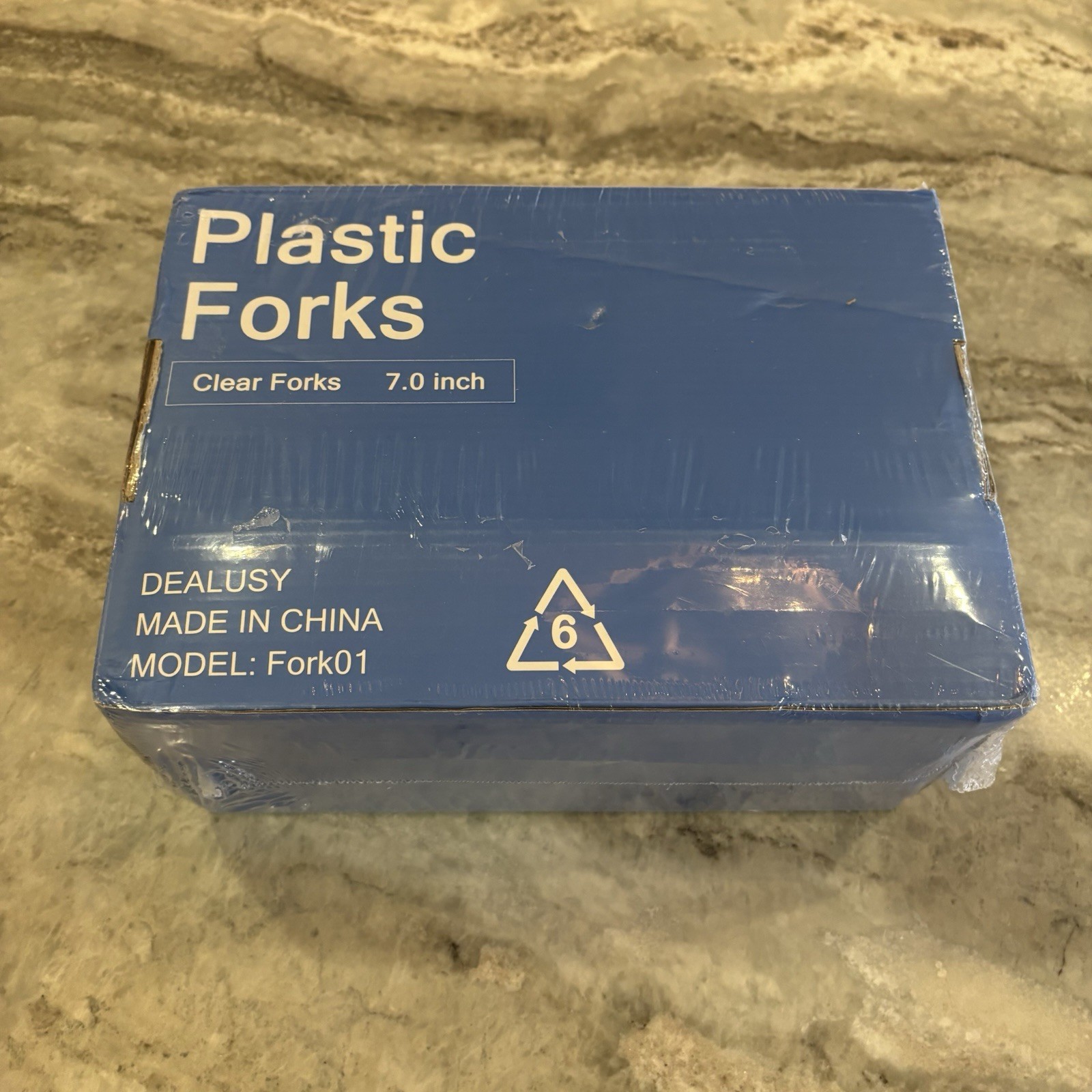 360 Count Extra Heavy Duty Clear Plastic Forks Disposable, BPA-Free