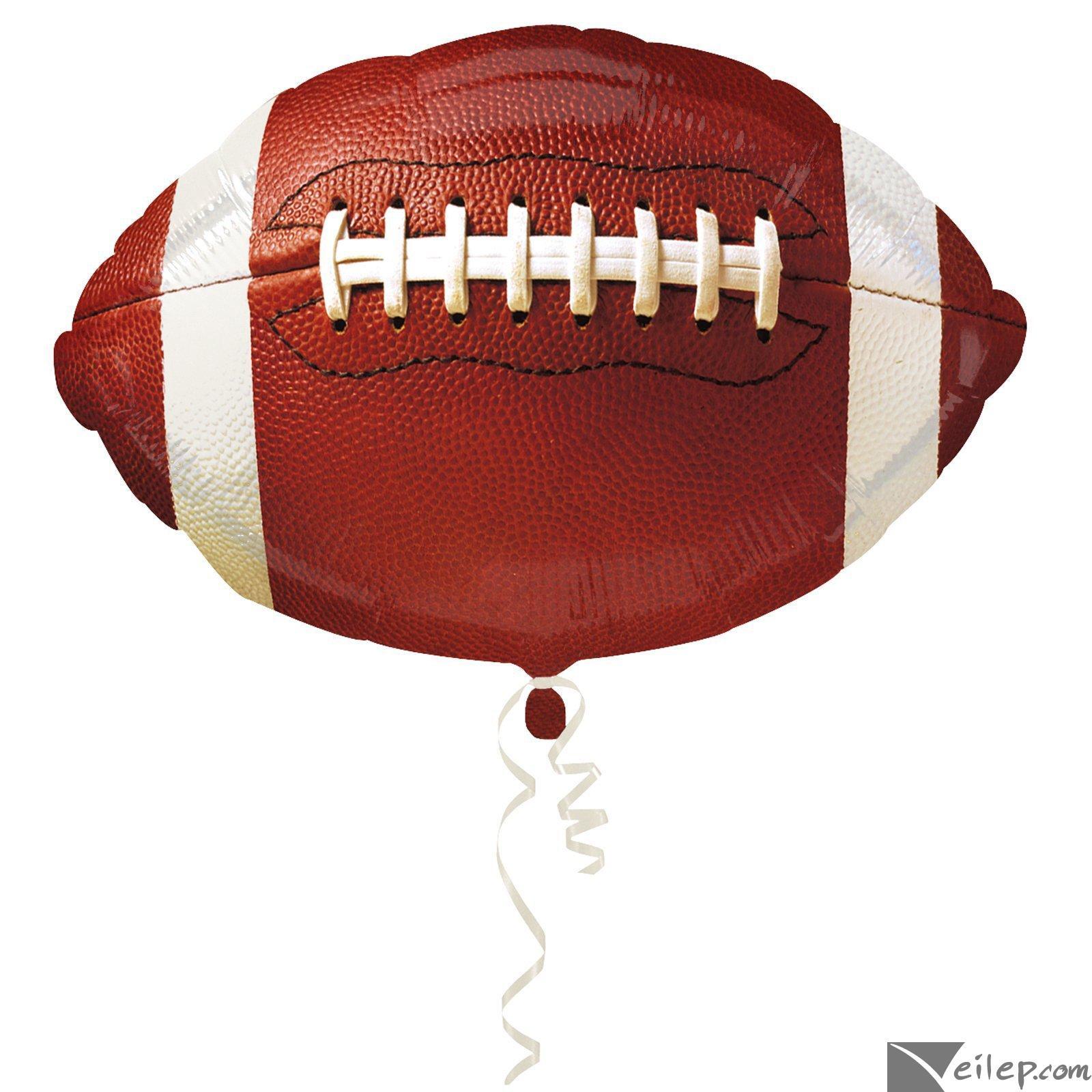 Team Helmet Football Party 17pc Football Balloon Pack, Dark Green Black White