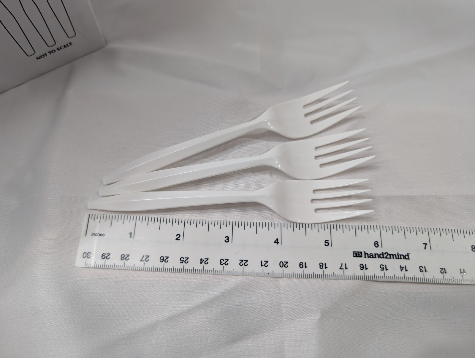 Medium Weight Disposable Plastic Forks Bulk White Plastic Silverware 1000ct