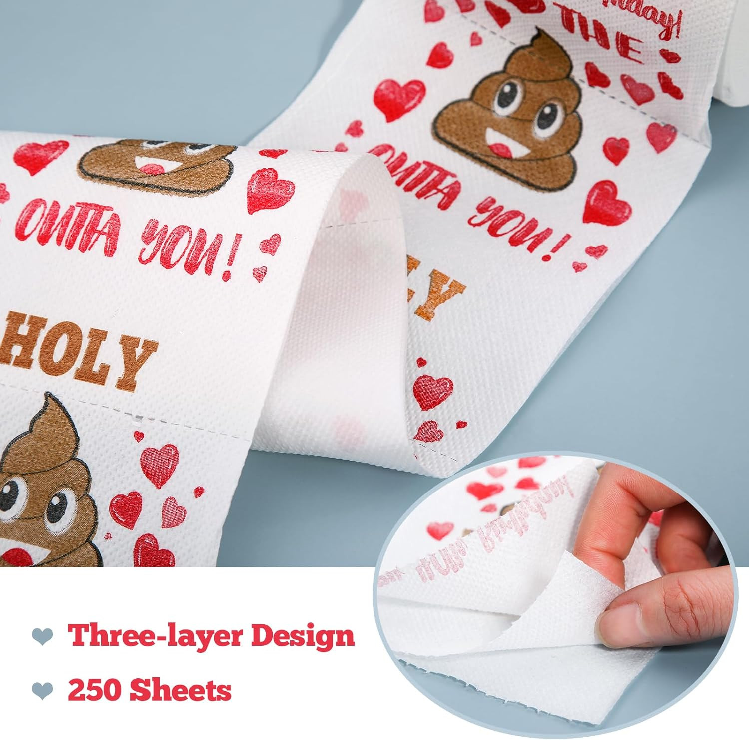 18Th Birthday Gifts for Boys or Girls – Happy Prank Toilet Paper – 18Th Birthday