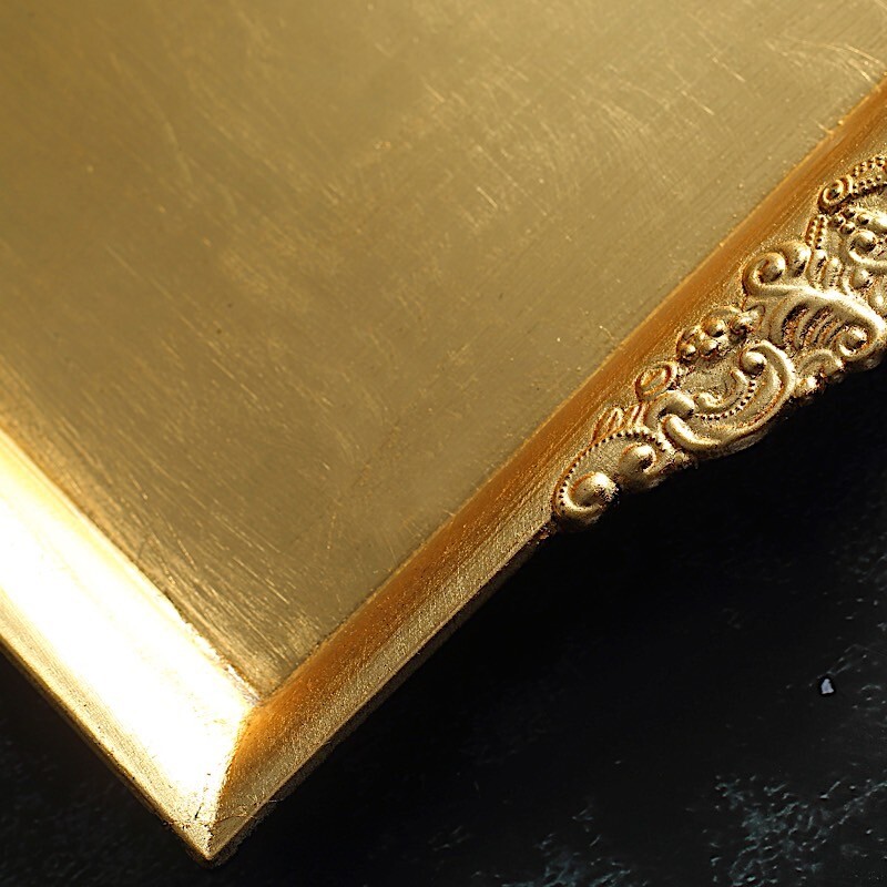24 GOLD 10″ Square with Embossed Rim Charger Plates Wedding Party Home Supplies