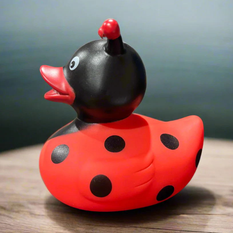 Ladybug Rubber Duck Ducking Jeeps Cruise Ducks – Fast US Shipping