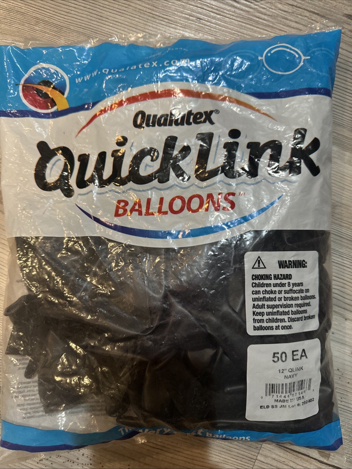 QUALATEX 12″ – Quicklink – Navy