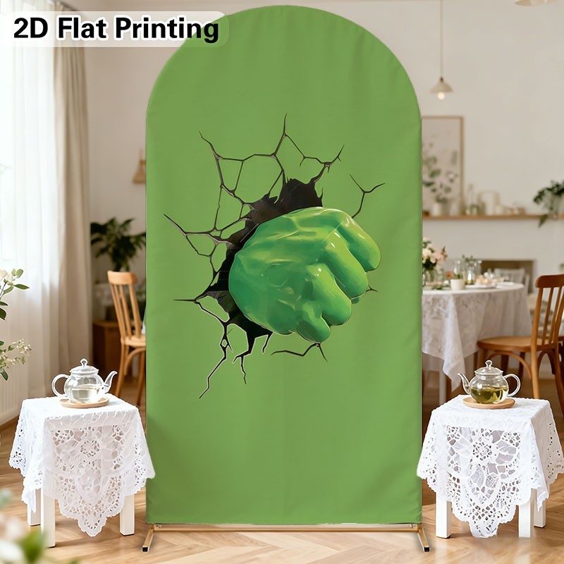 Superhero Avengers Arch Backdrop Cover Boys Birthday Party Background Props