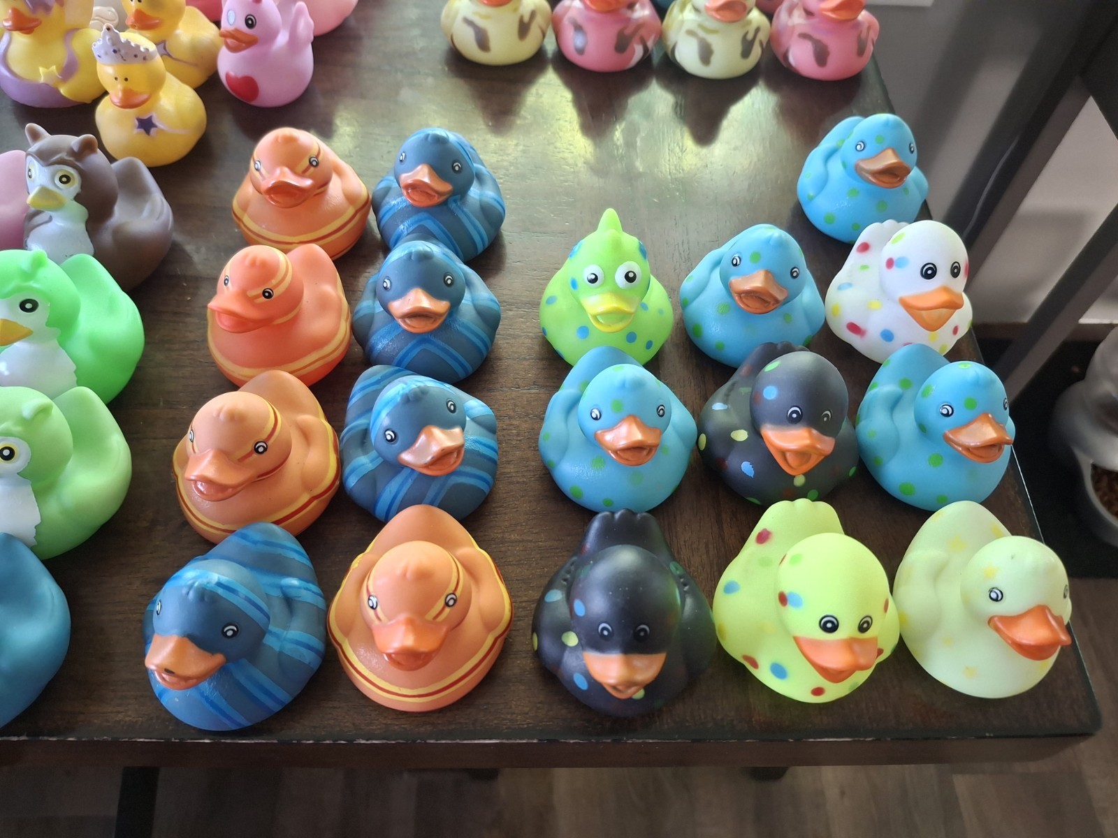 Large Collection (300) of assorted Rubber Ducks for Jeep “Ducking”/Party Favors