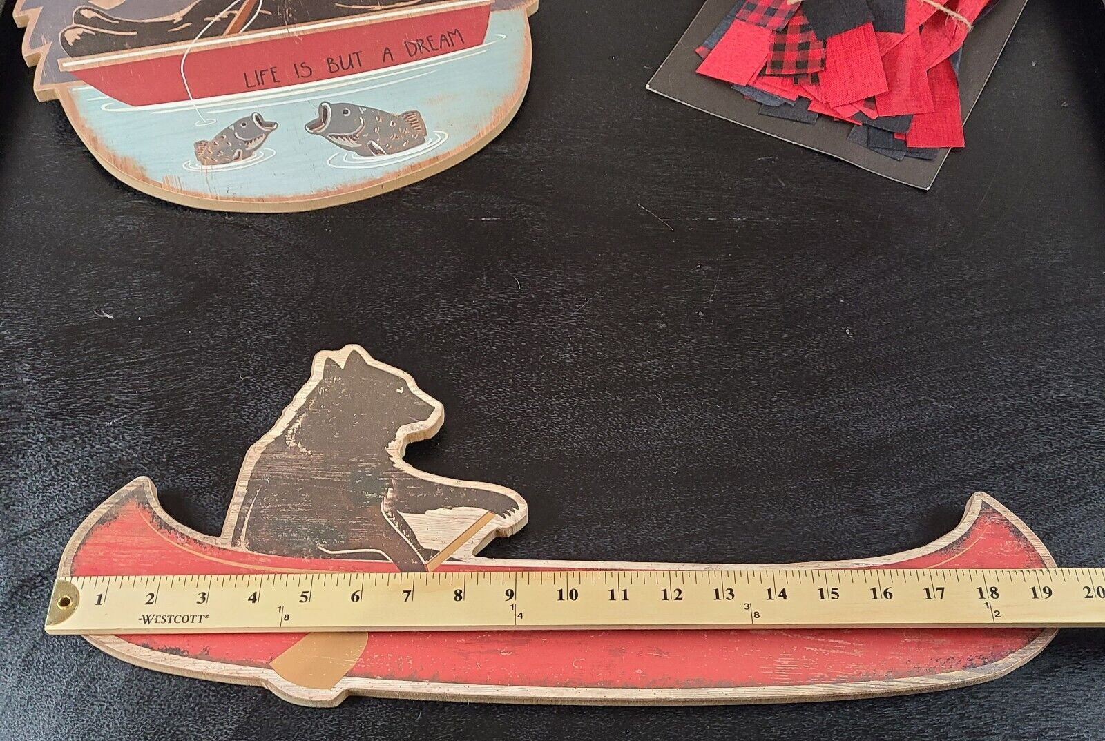 Party Decorations Supplies Lot Bear Outdoor Wildlife Lodge 2 Signs 3 Banners Hat