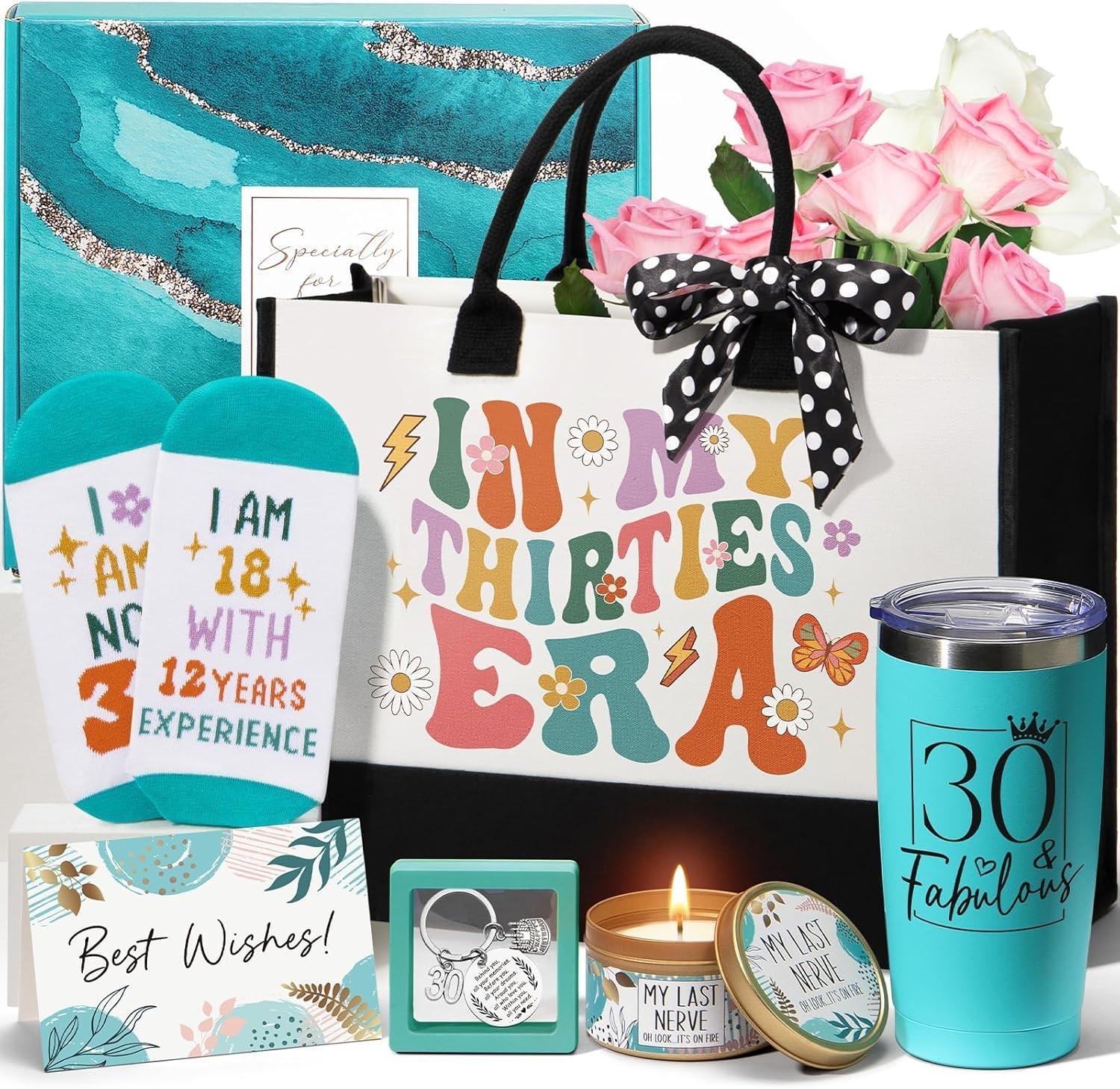 30th Birthday Gifts for Her Women, Cool Turning 30 Old Birthday Gifts for Wo…