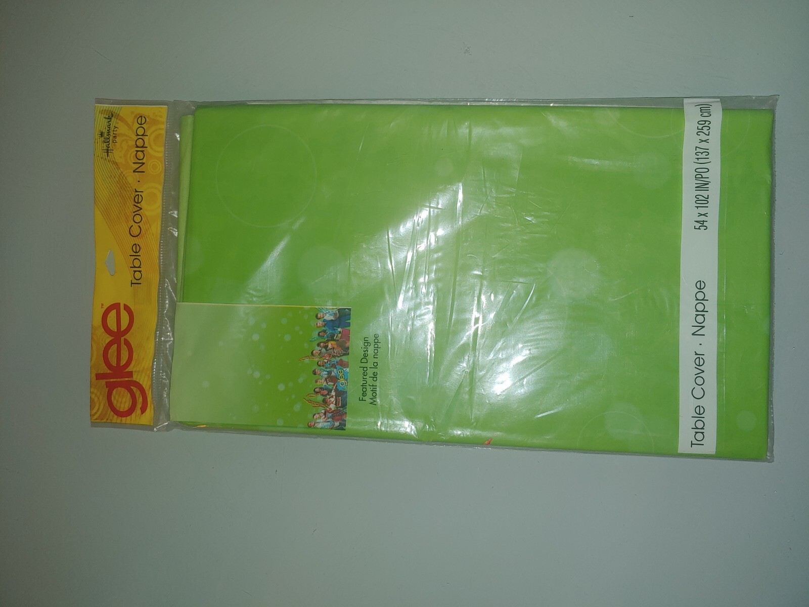 NEW Glee TV Show Table Cloth Cover 54″ X 102″ Party Decor Hallmark UNOPENED