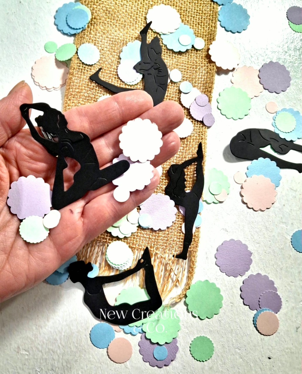 Yoga Confetti 150 Count Party Decorations Birthday Party Supplies