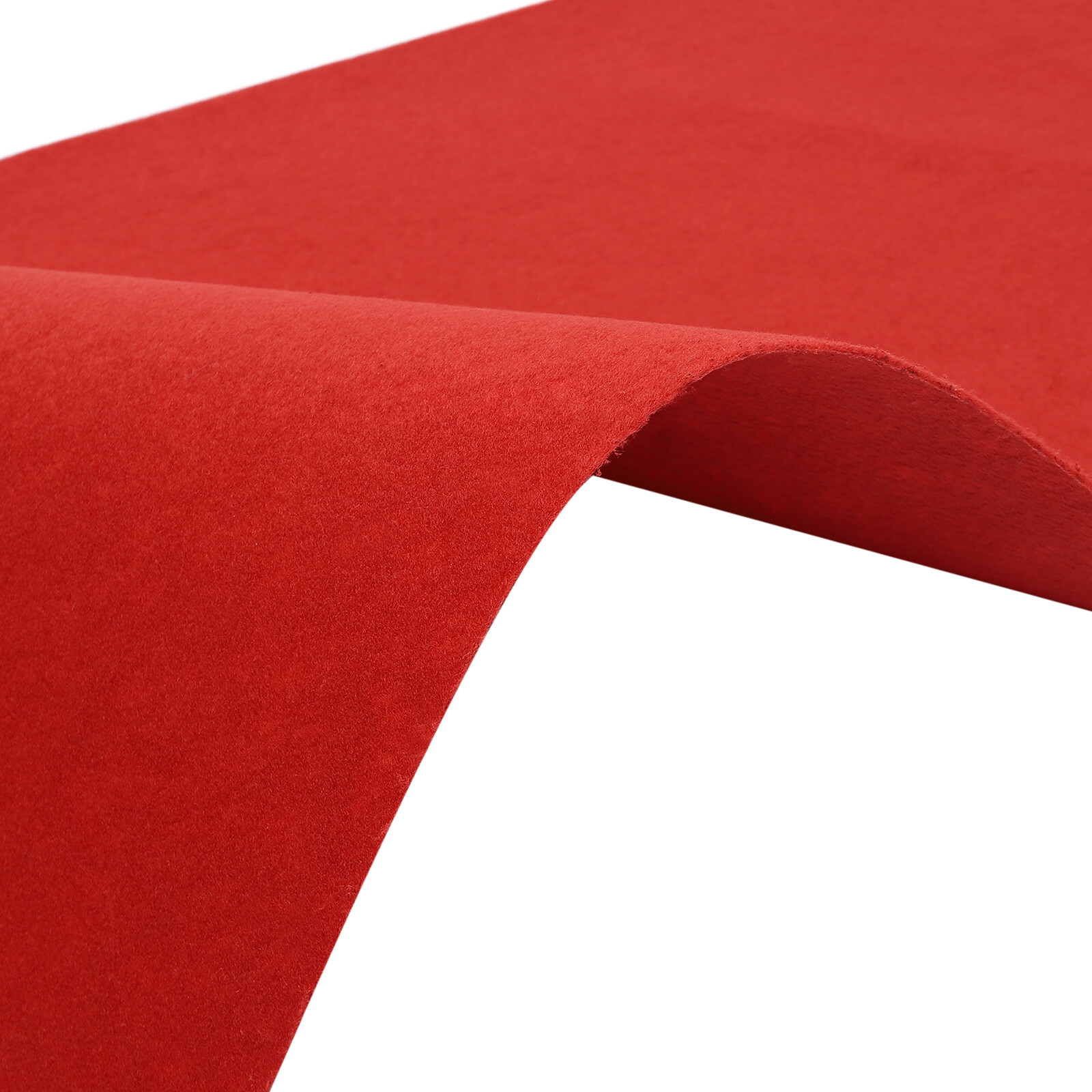 3??33Ft Red Carpet Runner Thickened Non-slip Runway Rug for Weddings Parties US