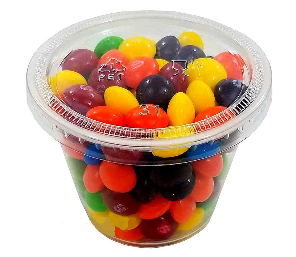 5.5oz Plastic Clear Portion Cups with Lids Pack of 1000 for Sauce Cup BPA Free