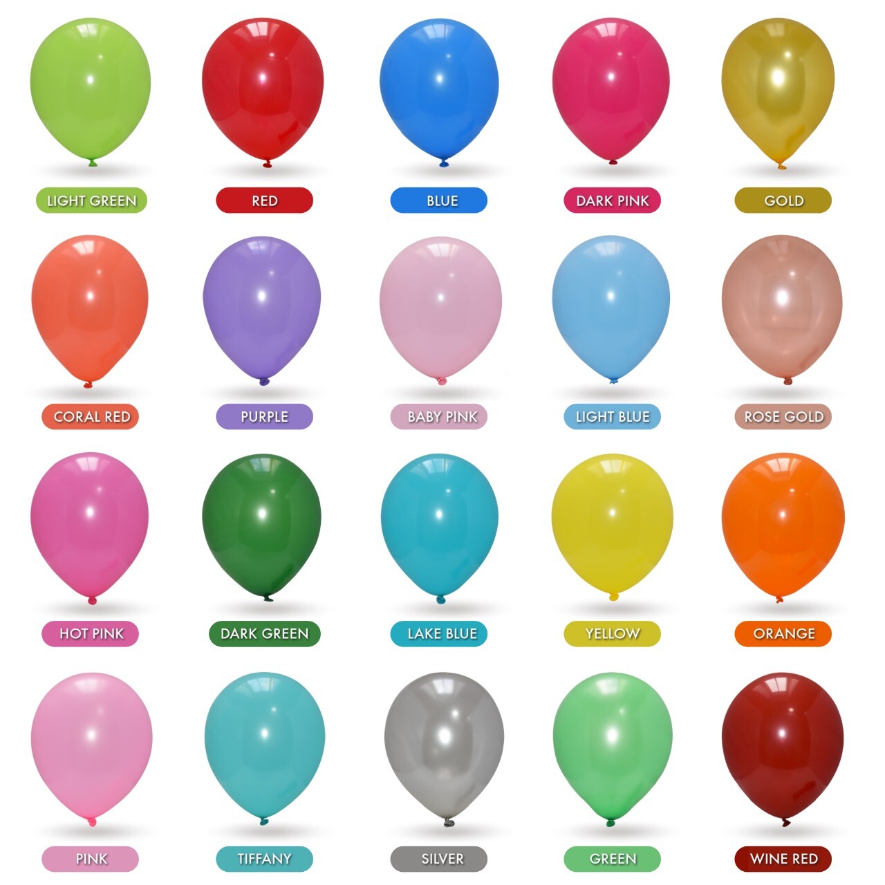 WHOLESALE BALLOONS 100-5000 Latex BULK PRICE JOBLOT Quality Any Occasion BALLONS