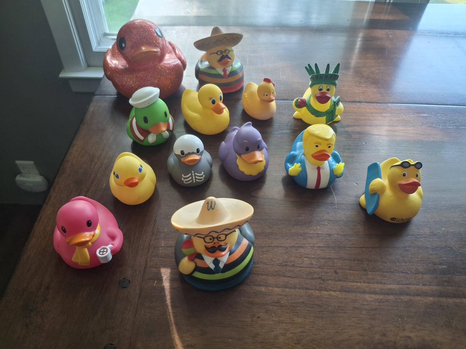 Large Collection (300) of assorted Rubber Ducks for Jeep “Ducking”/Party Favors