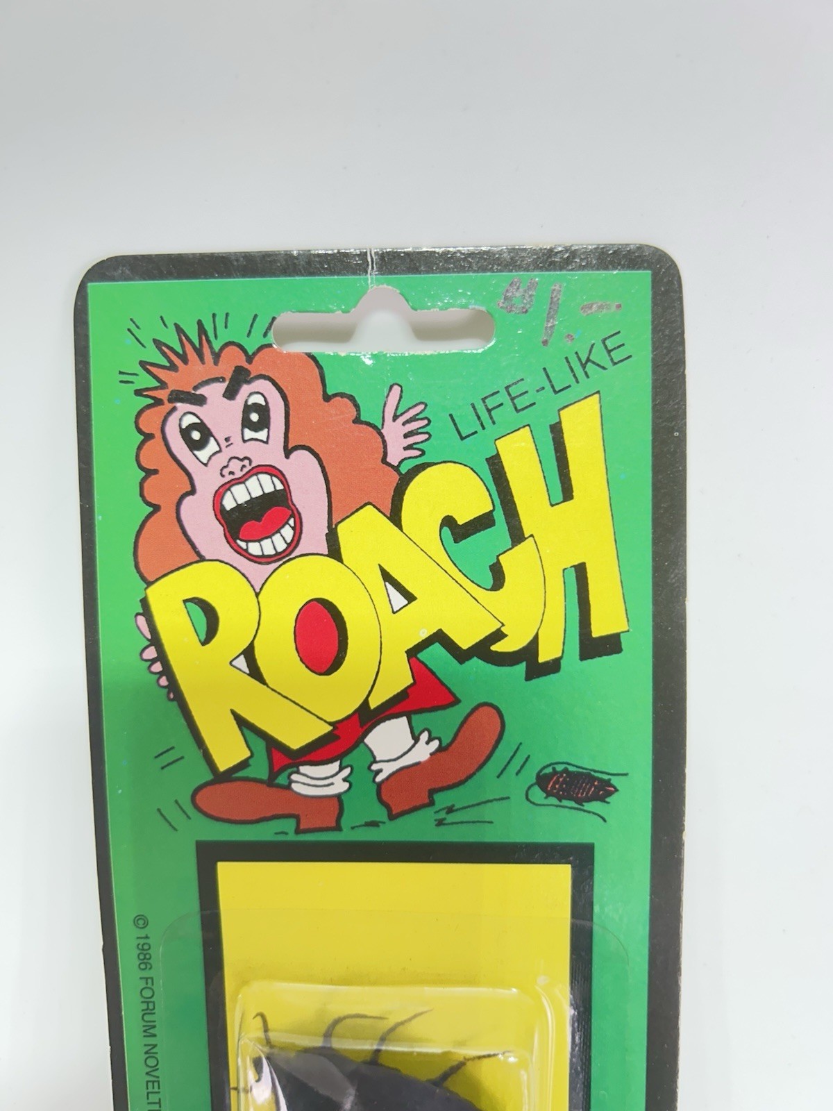VTG Prank Cockroaches Realistic Cock Roach Monster Jumbo Gag Toy Joke Halloween