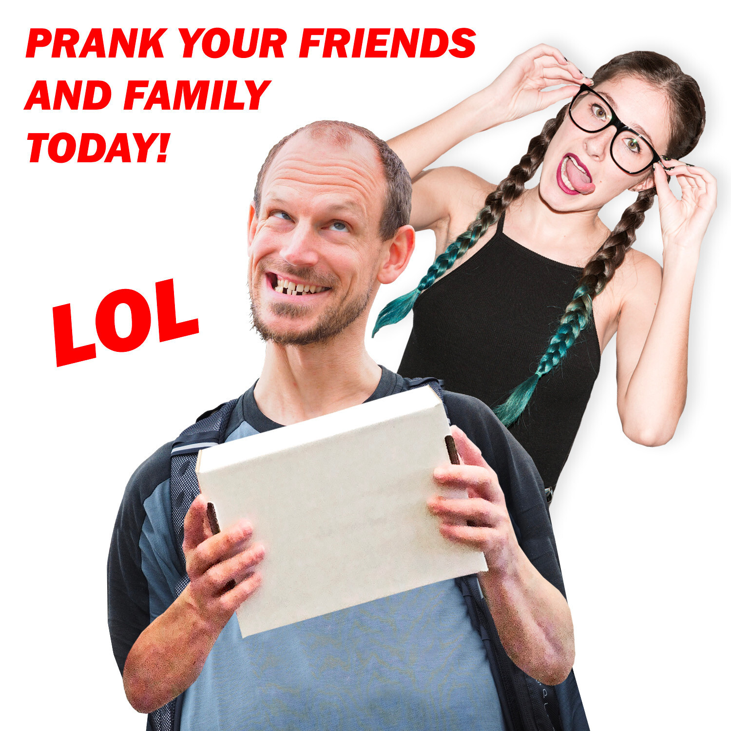 QR Code Monkey Middle Finger Surprise Prank Mail Sent Anonymously!
