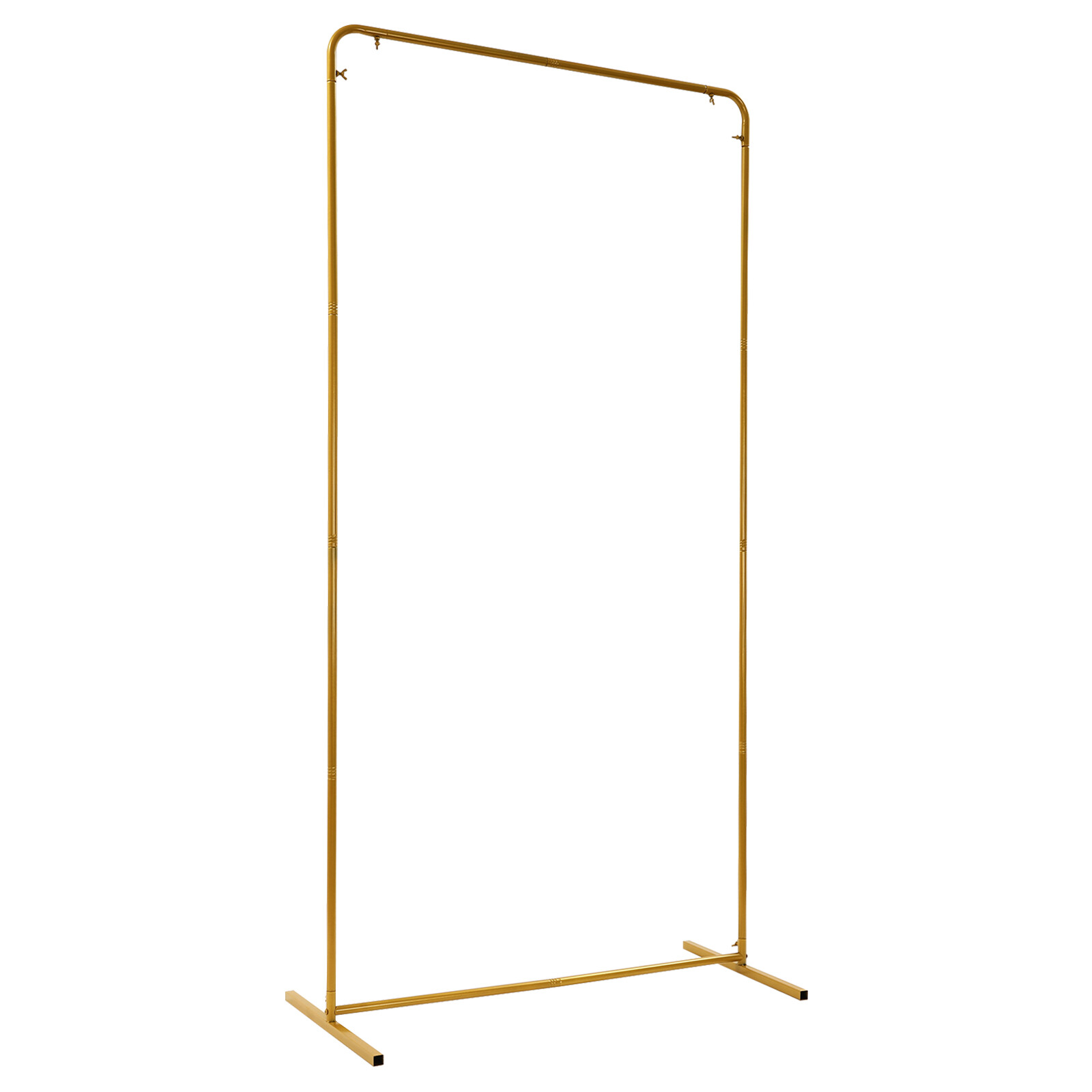 Freestanding Wedding Backdrop Stand Gold&Beige Backdrop Frame With Solid Base