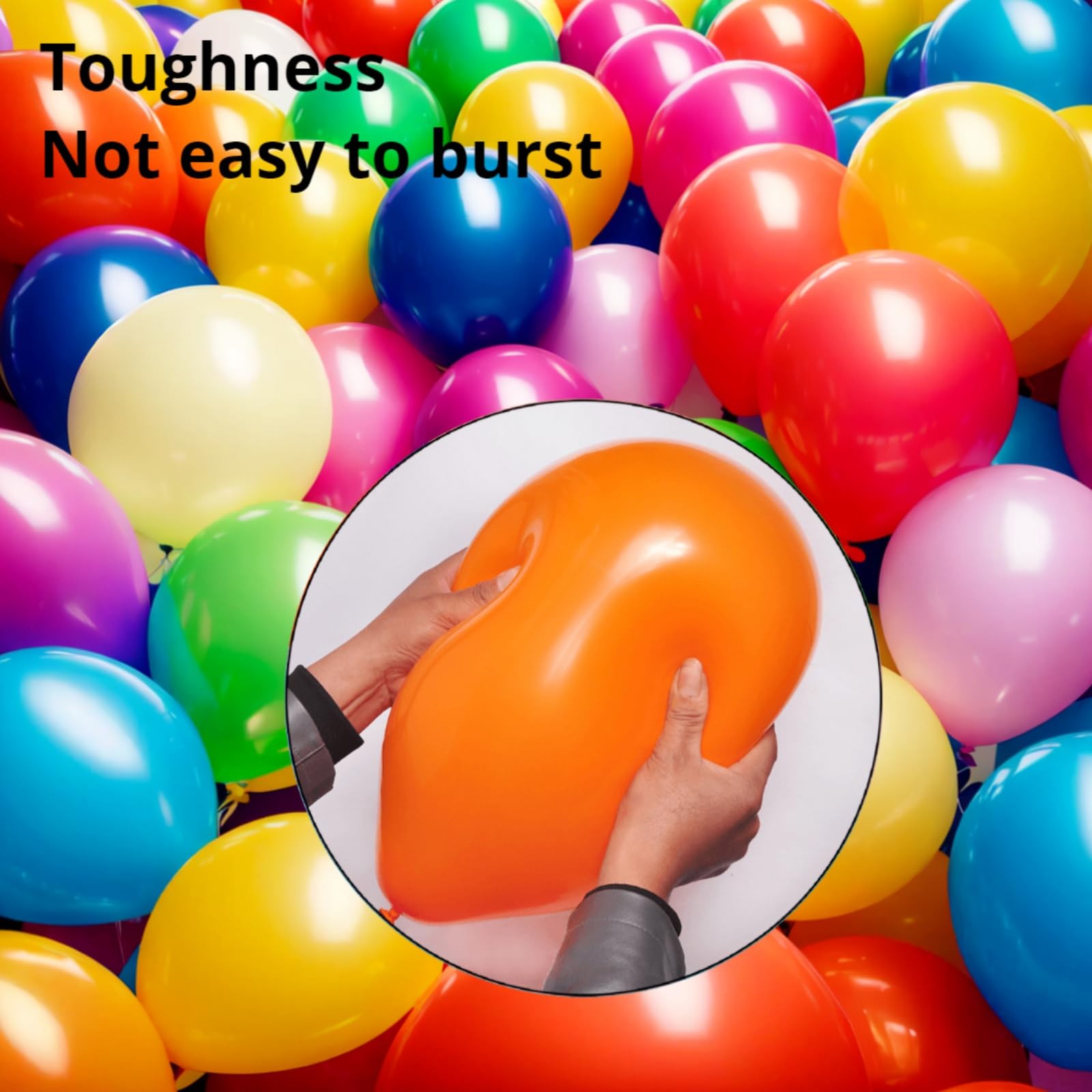 300 Pcs 12 Inch Balloons 15 Kinds Colors Latex Colorful Party Balloon Bulk fo…