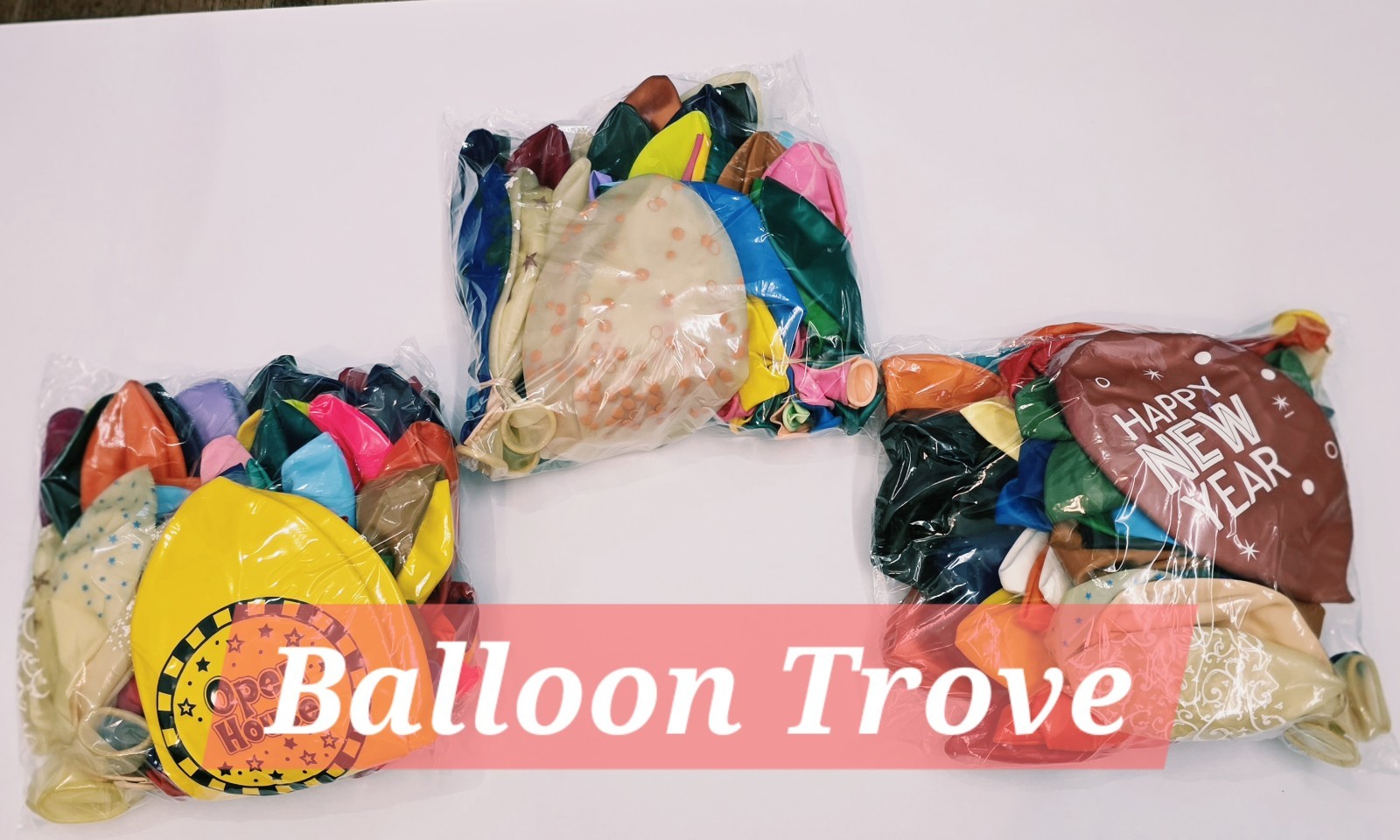 Premium Large Latex Balloon Mix 50+ Count 16″ to 36″